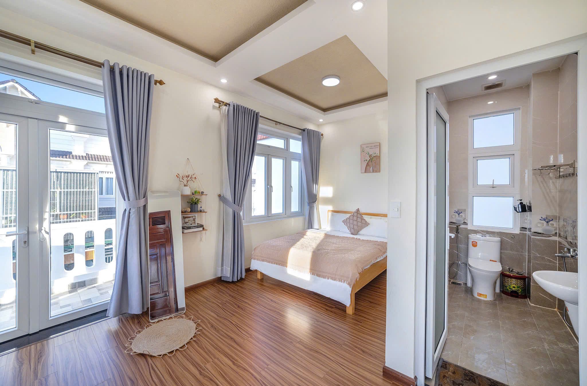 Phòng ngủ tại Laà Villa Đà Lạt