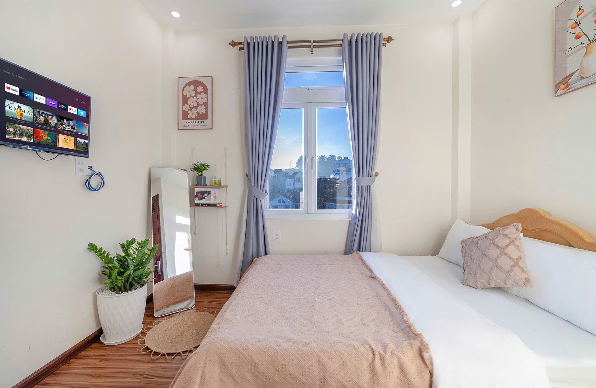 Phòng ngủ tại Laà Villa Đà Lạt