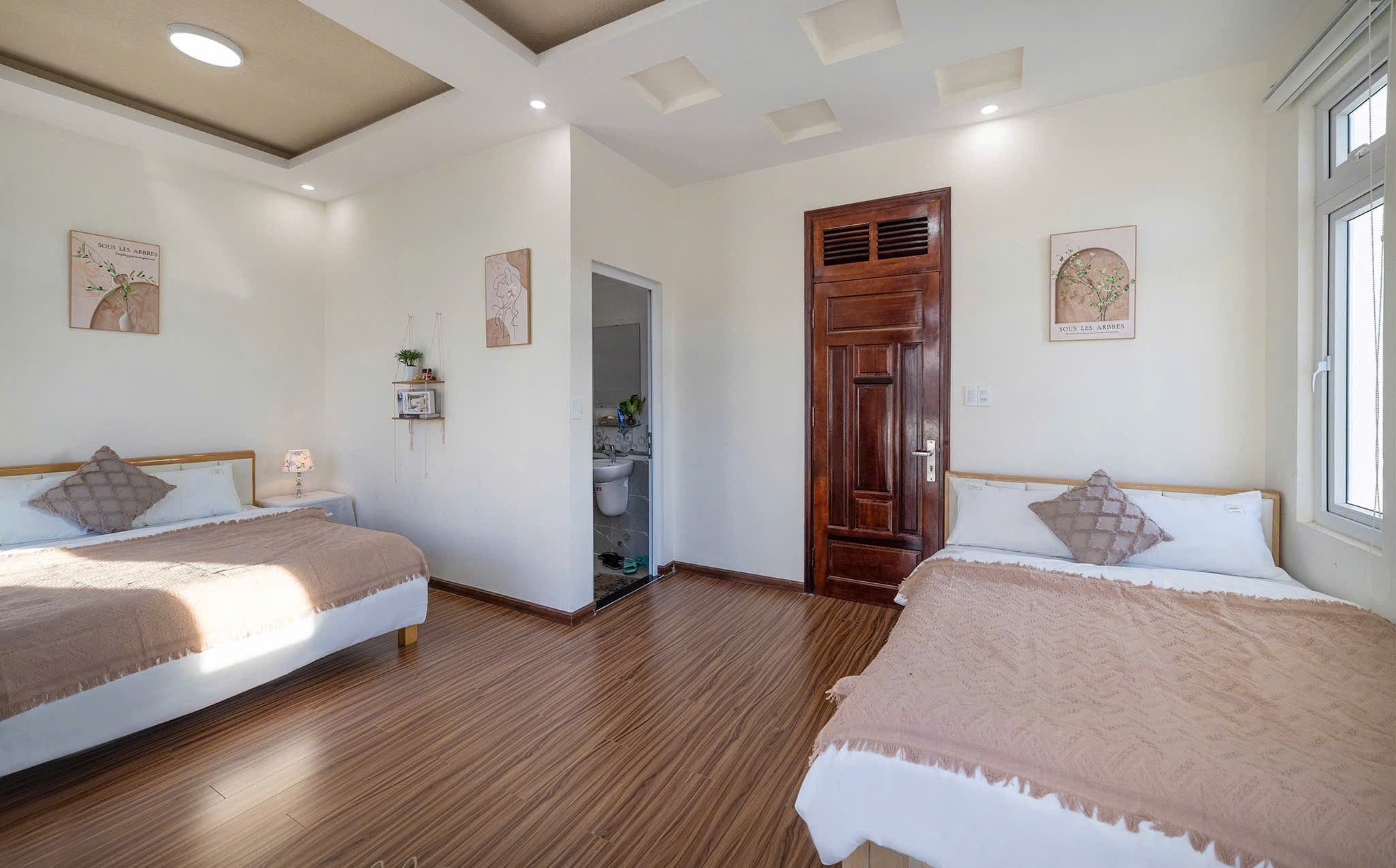 Phòng ngủ tại Laà Villa Đà Lạt